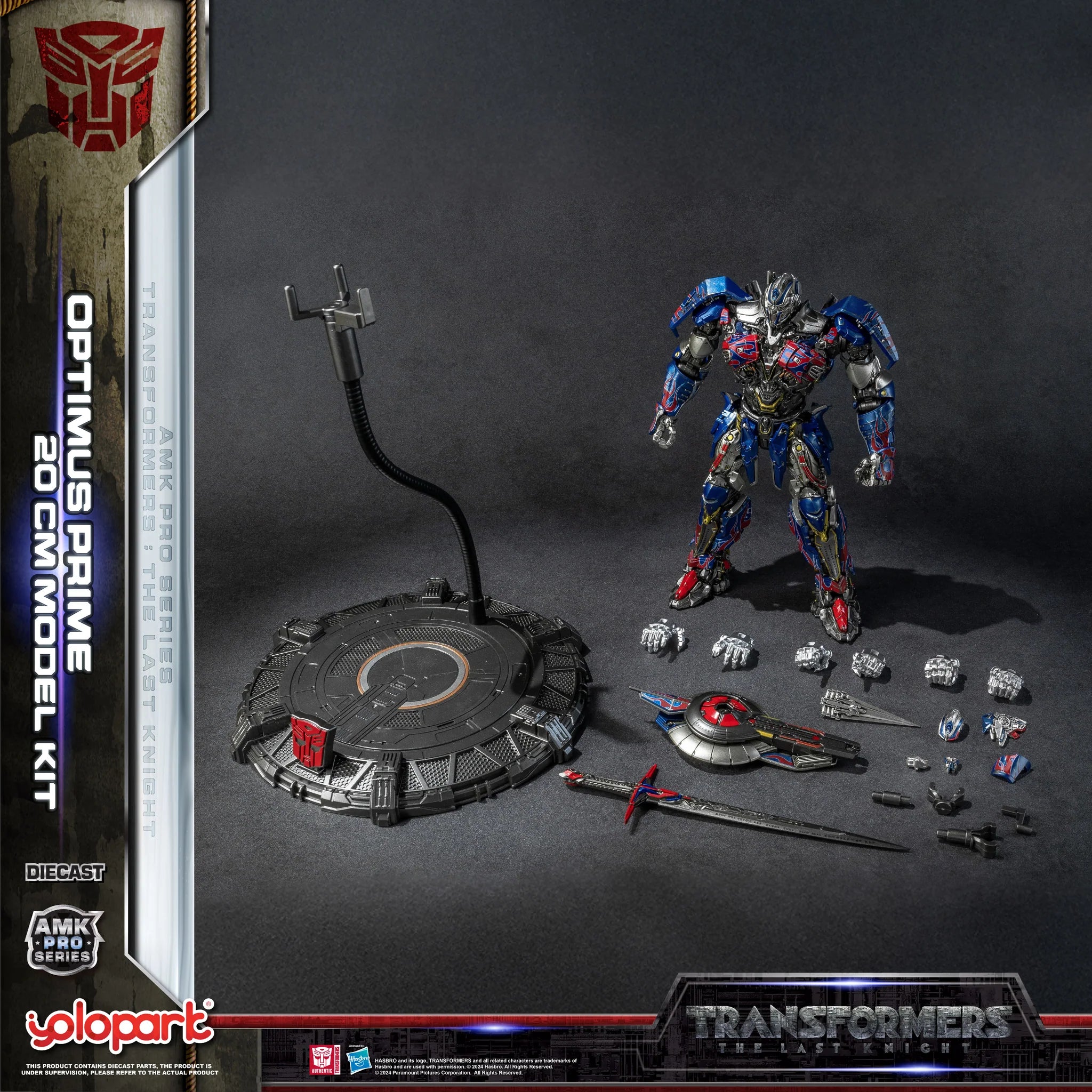 Yolopark Transformers: The Last Knight AMK PRO Series 20cm Optimus Prime Model Kit